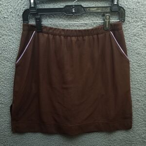 Swing Bette & Court S 17.5" H Brown A-Line Activewear Skort 29" 5.5" 11.25"